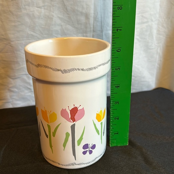 Vintage Himark gourmet kitchen Taiwan tulip Utensil holder/ canister - Picture 8 of 8